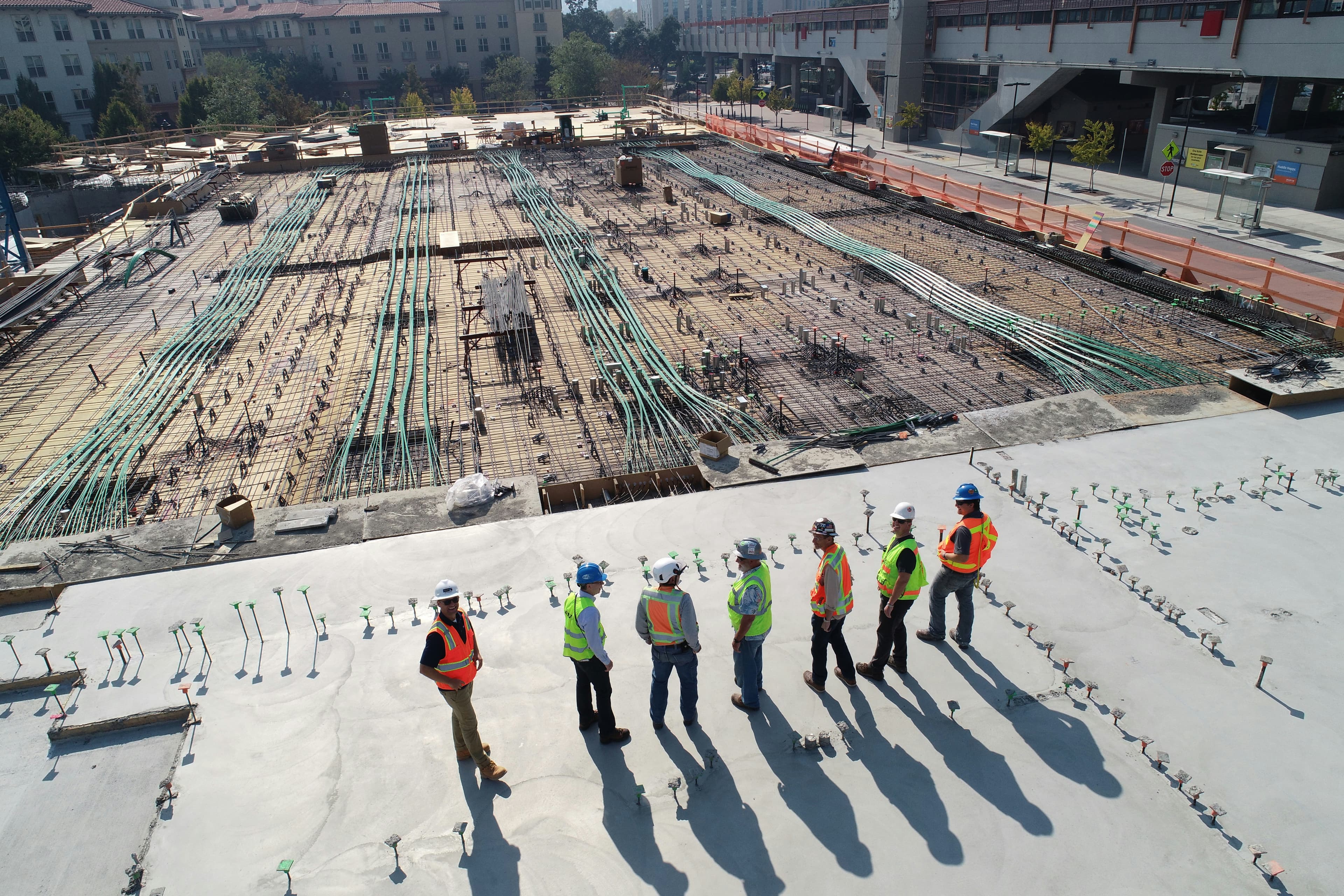 Specialty contractors coordinating work in the field
